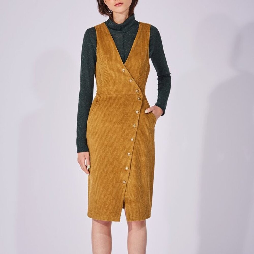 Eve Gravel Delirium Corduroy Dress